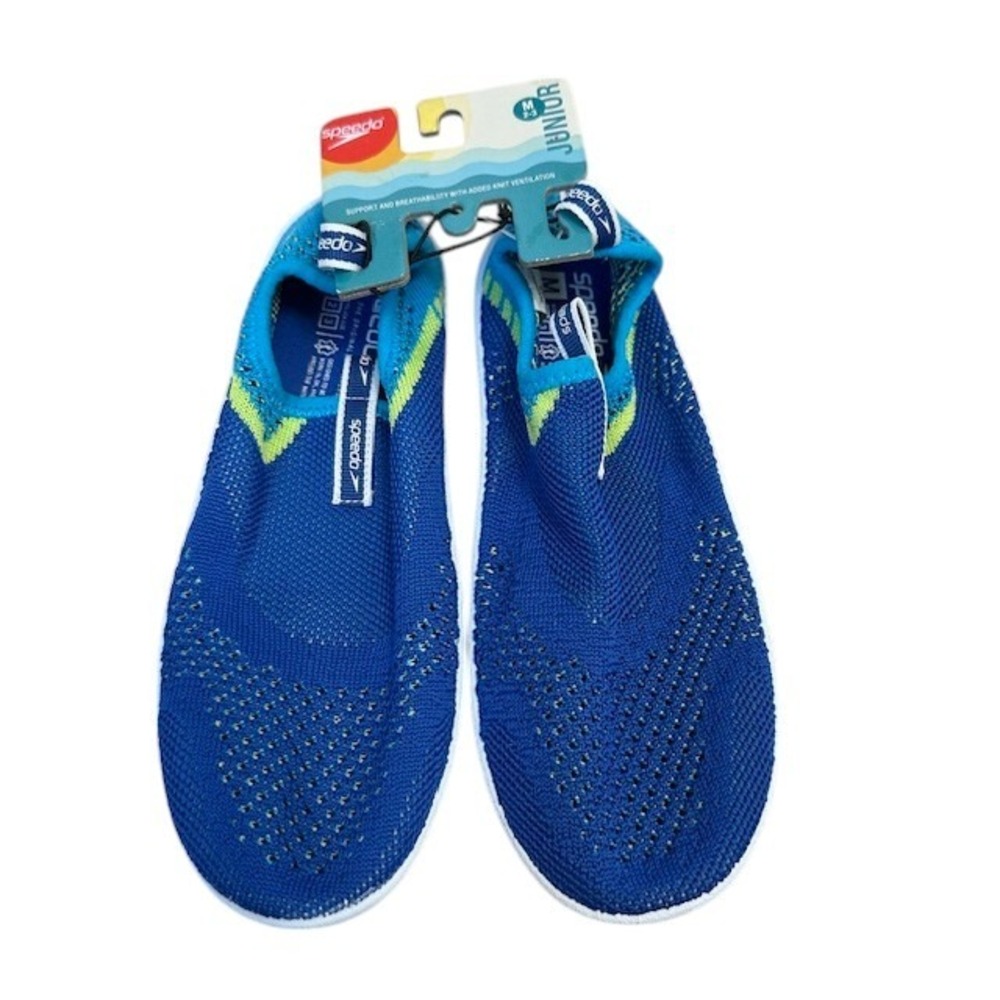Kids Speedo Surfwalker‎ Water Shoes Knit Ventilation Junior Size M (2-3)